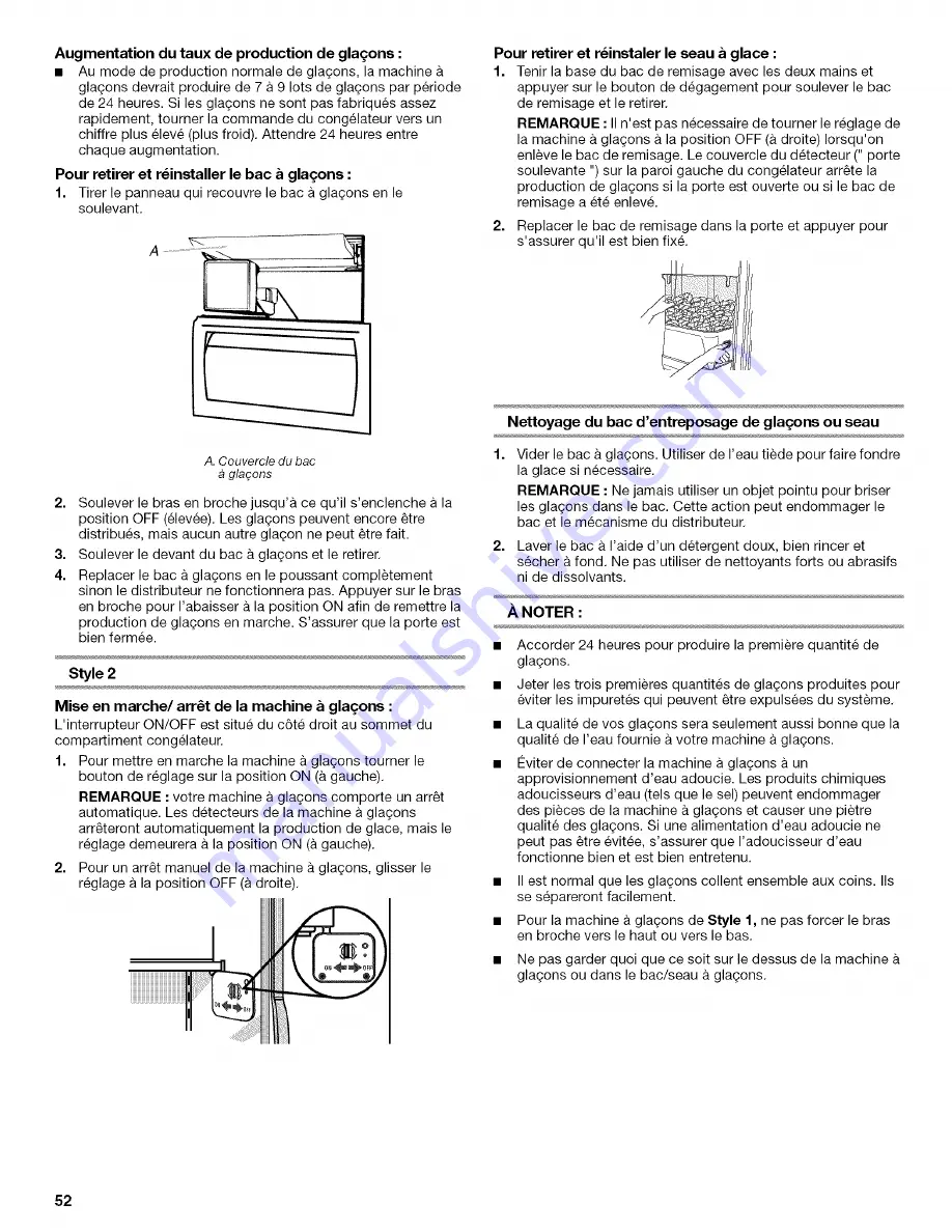 KitchenAid Classic KSSS42FMB Скачать руководство пользователя страница 52