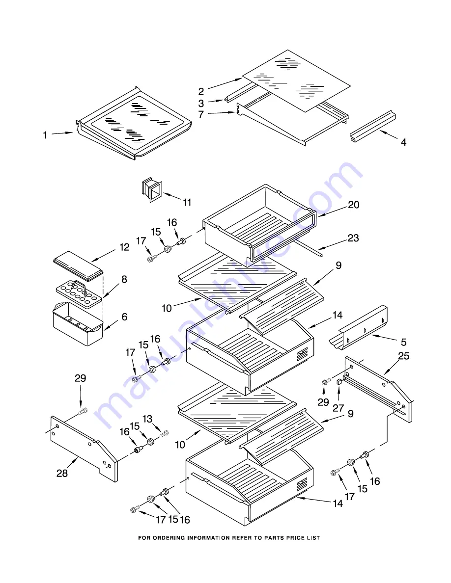 KitchenAid FOR THE WAY IT'S MADE KSSS36MDX02 Parts List Download Page 9