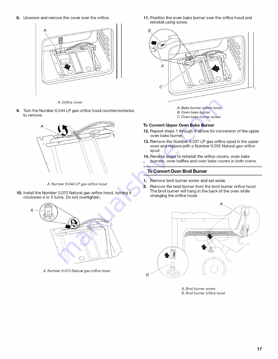 KitchenAid GGG388LXB02 Installation Instructions Manual Download Page 17