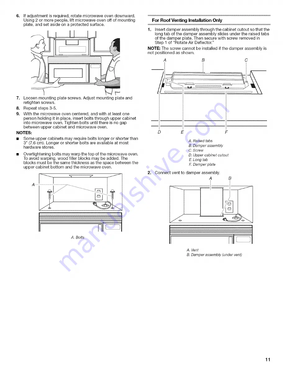 KitchenAid GH4155XPB3 Installation Instructions Manual Download Page 11