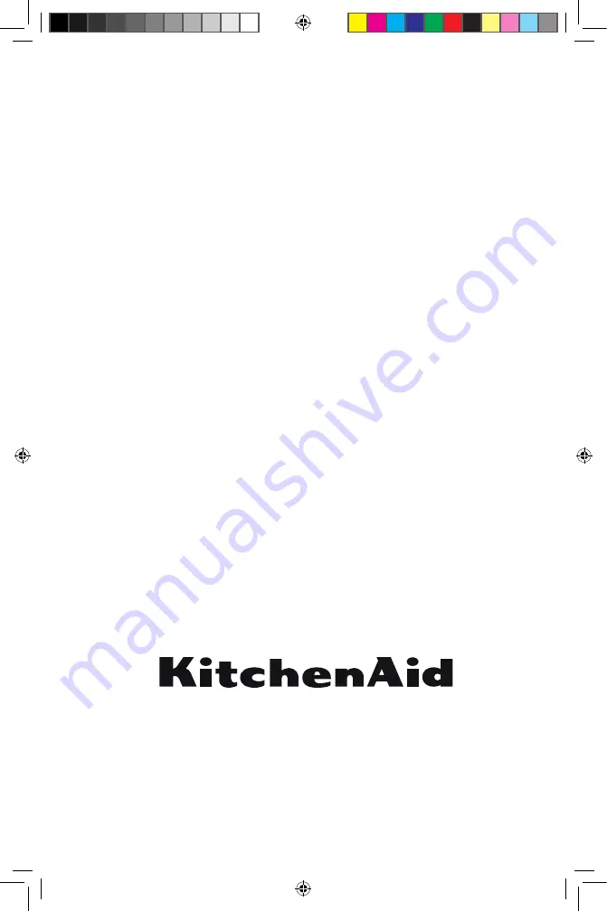 KitchenAid K150 Series Manual Download Page 20