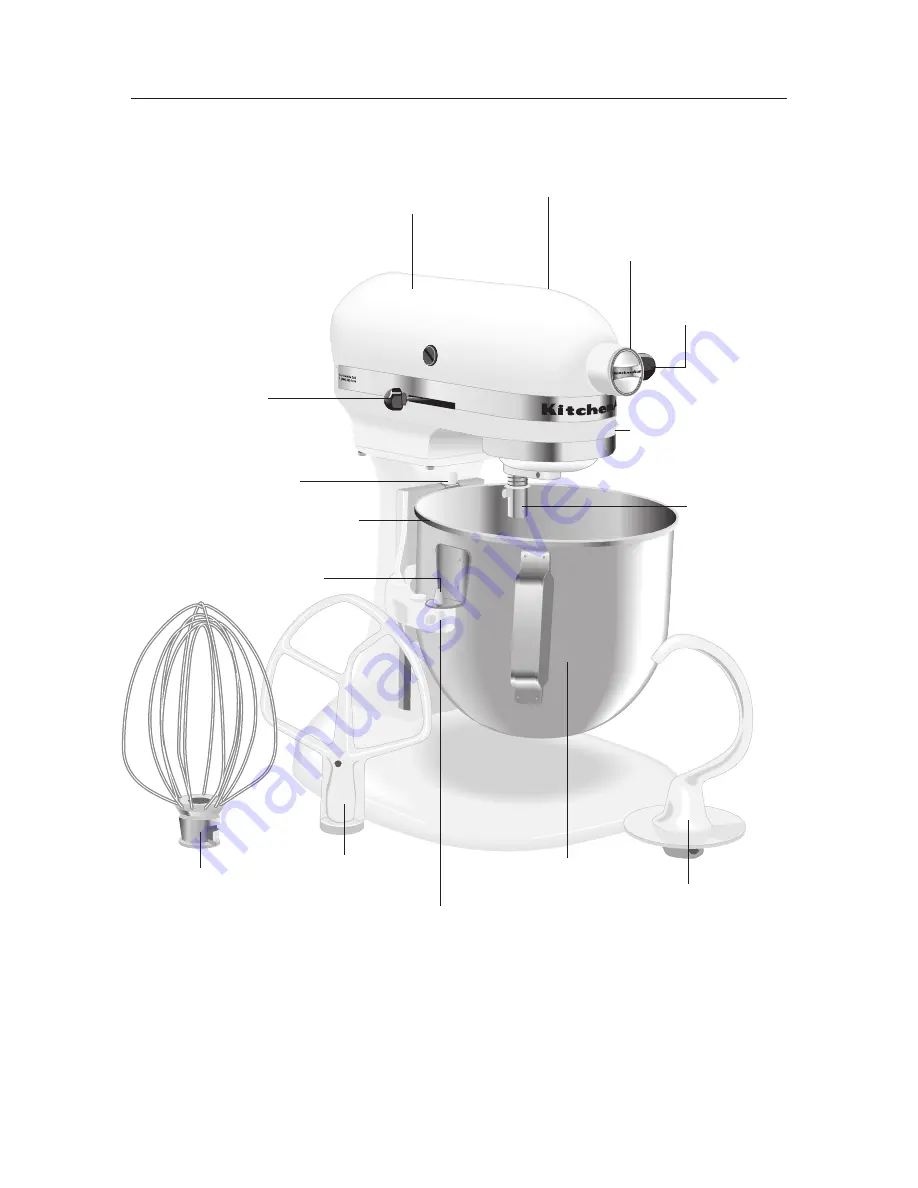 KitchenAid K4SSWH - 4.5-qt. Bowl-Lift Stand Mixer Скачать руководство пользователя страница 7