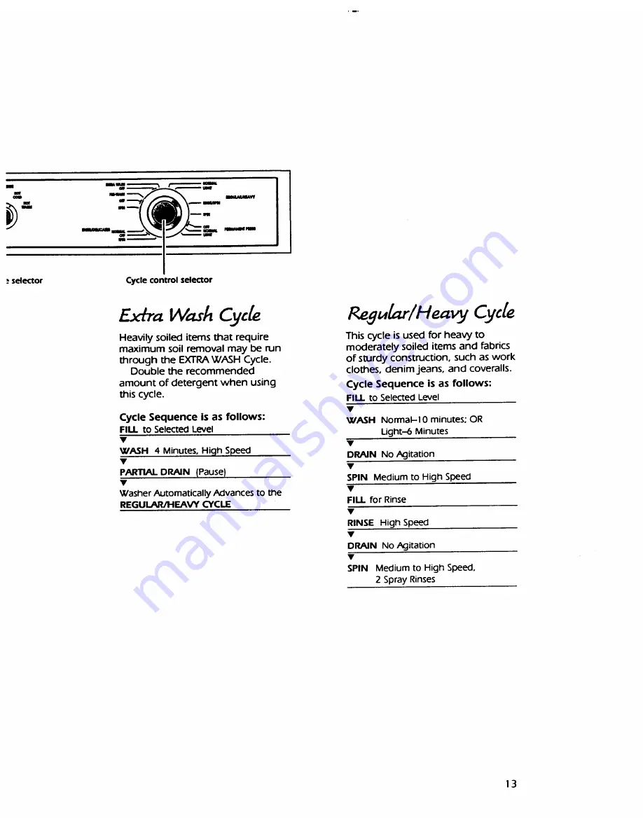 KitchenAid KAWE767W Use And Care Manual Download Page 13