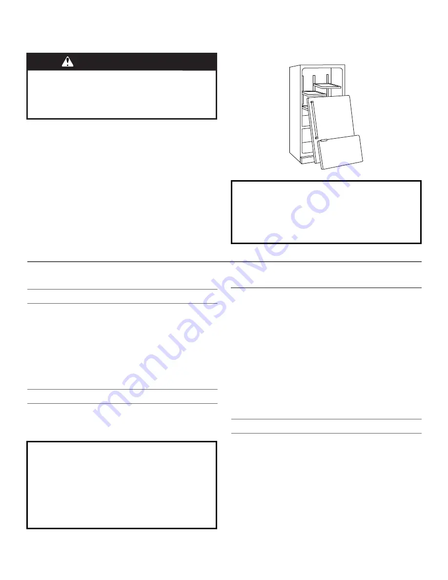 KitchenAid KBBL206ESS Use & Care Manual Download Page 20