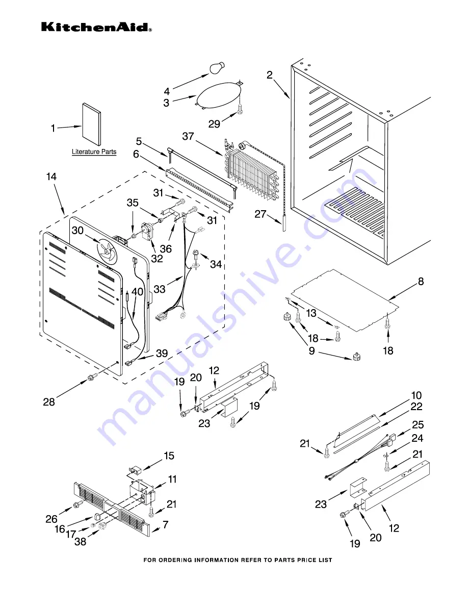 KitchenAid KBCS24RSBS01 Скачать руководство пользователя страница 1