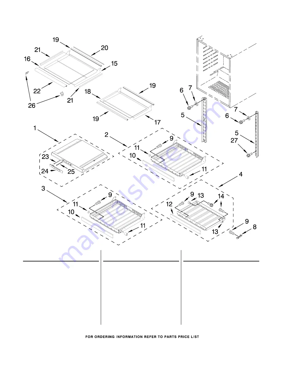 KitchenAid KBCS24RSBS01 Parts List Download Page 3