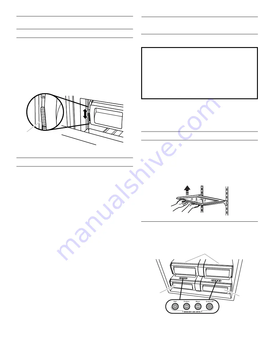 KitchenAid KBFC42FSS00 Use And Care Manual Download Page 9