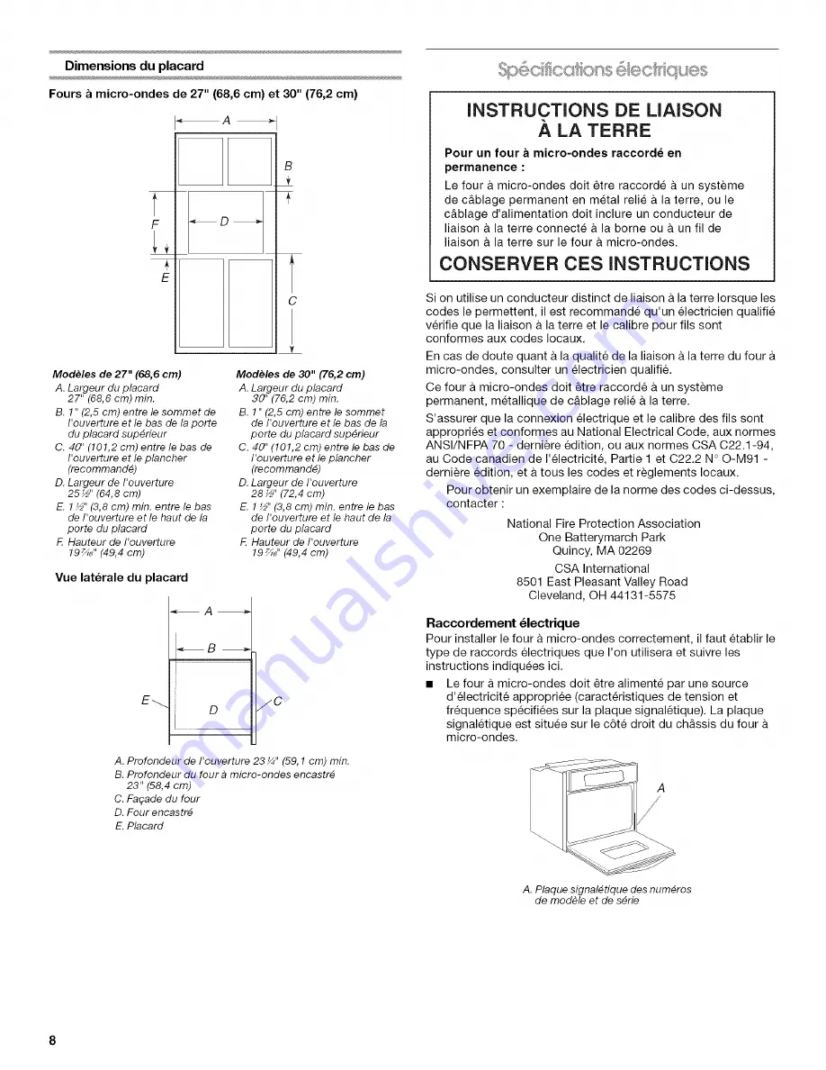 KitchenAid KBHS109SSS00 Скачать руководство пользователя страница 8