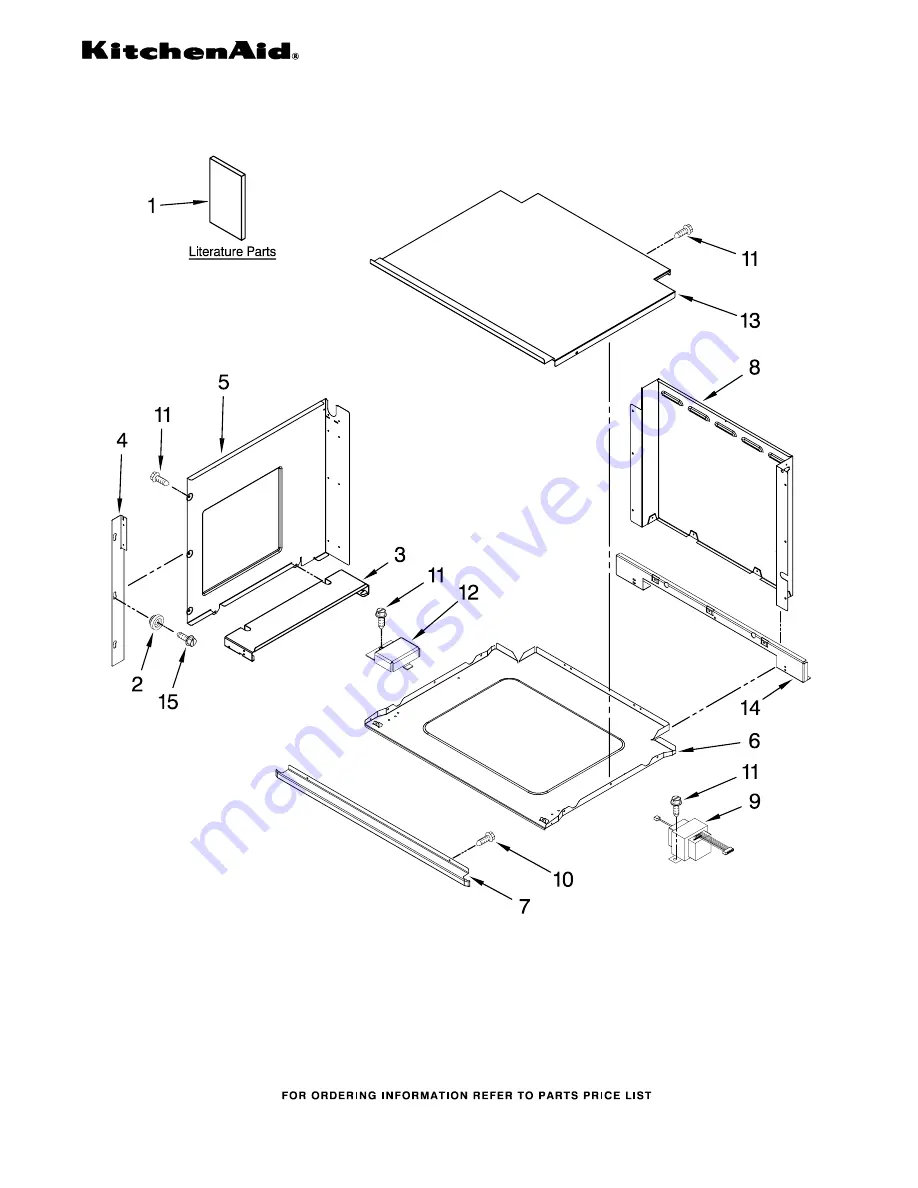 KitchenAid KBHS109SSS03 Parts List Download Page 1