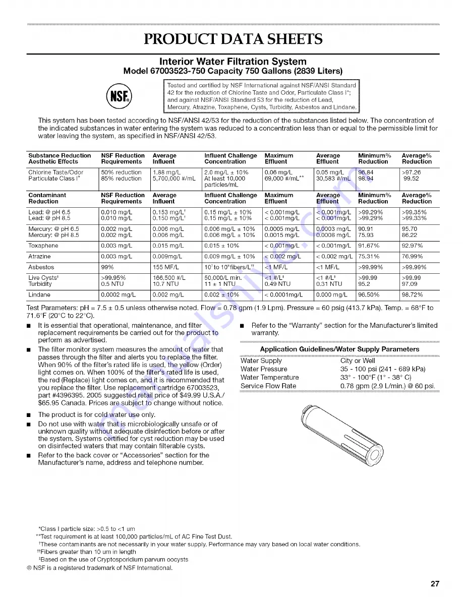 KitchenAid KBLA20ERSS00 Use & Care Manual Download Page 27