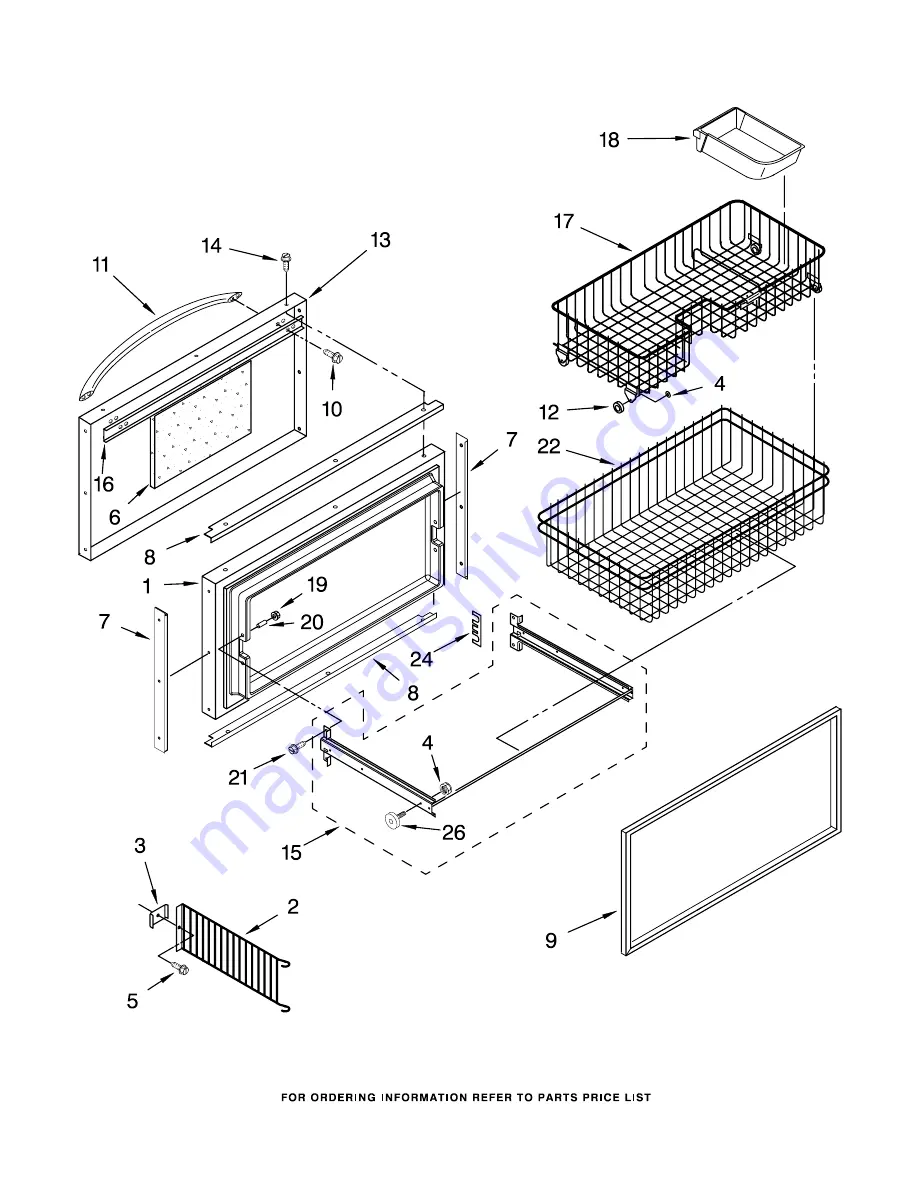 KitchenAid KBRC36FKB01 Parts List Download Page 9