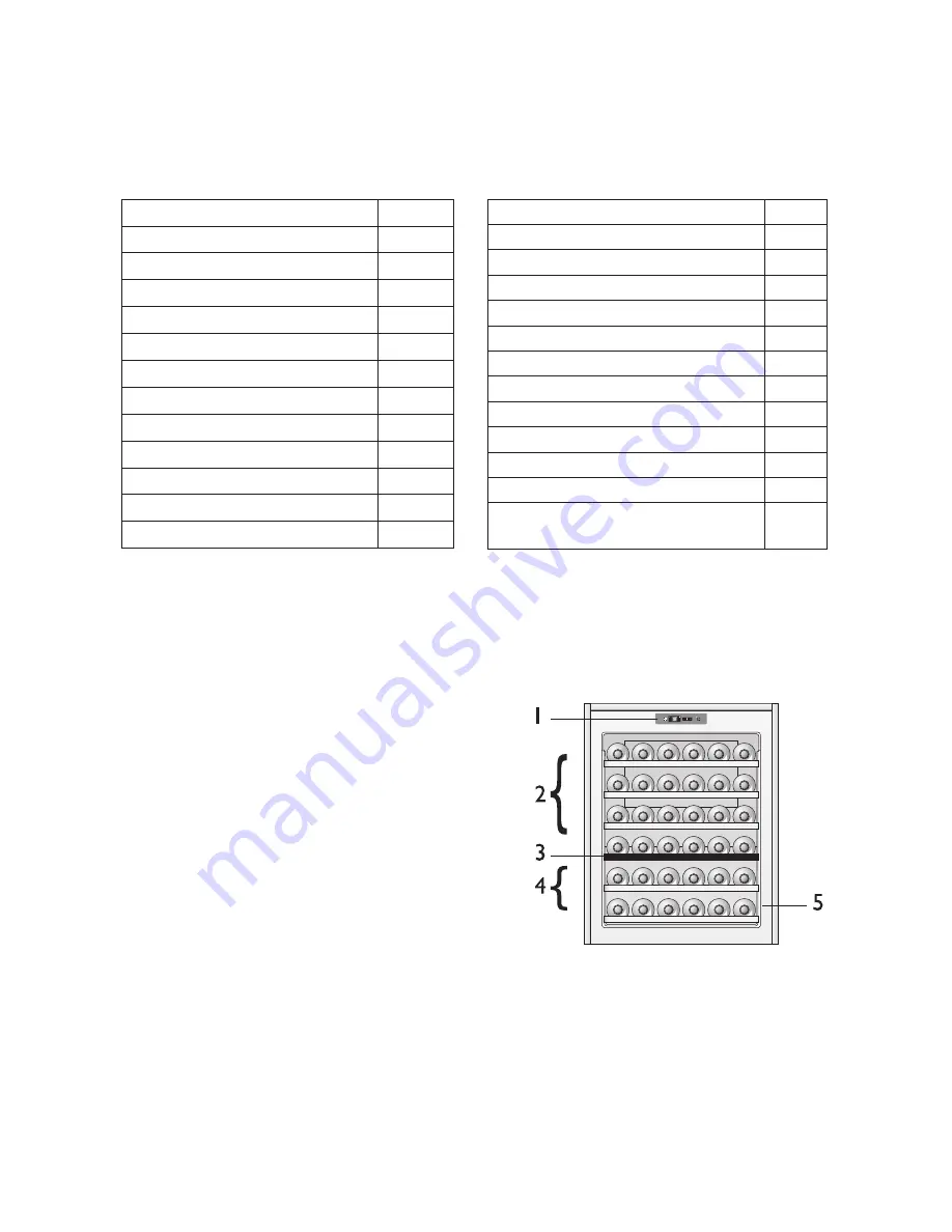 KitchenAid KCBWX70600R Instructions For Use Manual Download Page 9