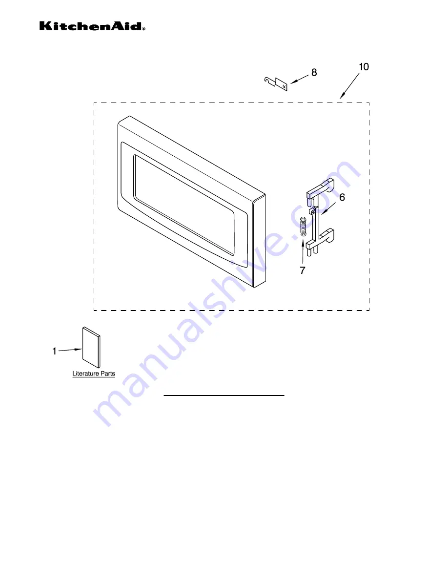 KitchenAid KCMS1555RBL2 Parts List Download Page 1