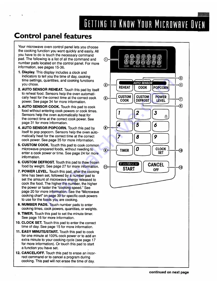 KitchenAid KCMSI25E Use And Care Manual Download Page 13