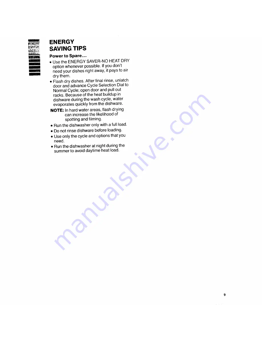 KitchenAid KDB-21 Use And Care Manual Download Page 8