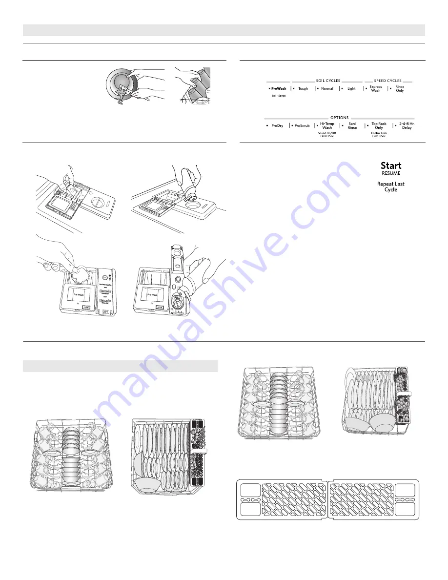 KitchenAid KDFE204E Скачать руководство пользователя страница 48