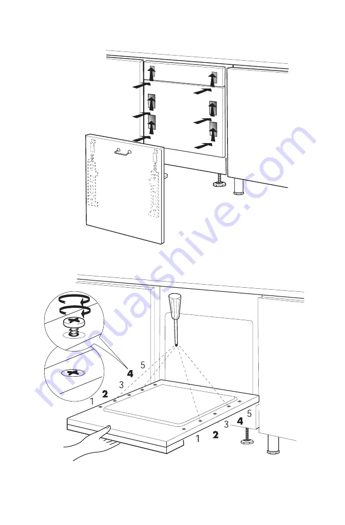 KitchenAid KDFX 6020 Assembly Instructions Manual Download Page 22