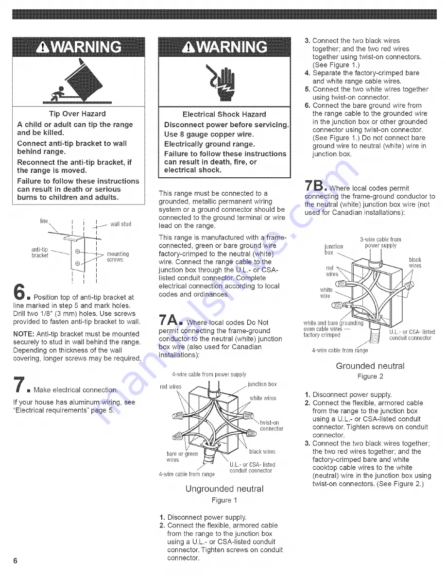 KitchenAid KDRP462LSS08 Installation Instructions Manual Download Page 6