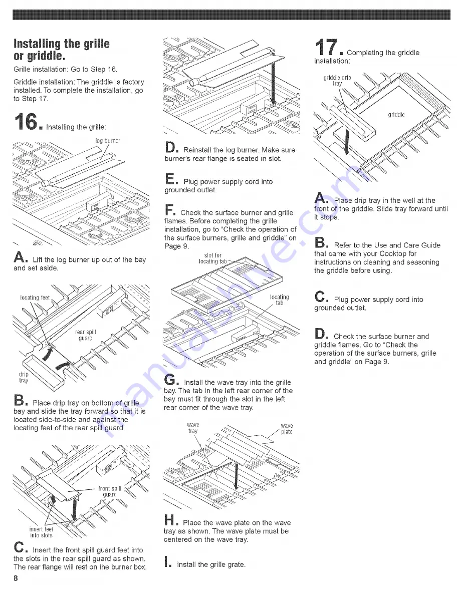 KitchenAid KDRP462LSS08 Installation Instructions Manual Download Page 8