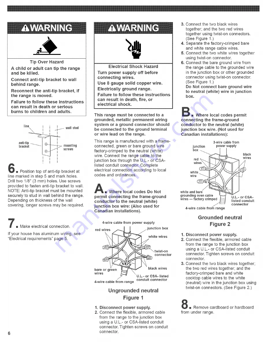 KitchenAid KDRP467KSS02 Installation Instructions Manual Download Page 6