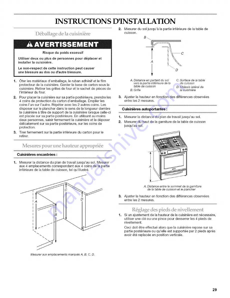 KitchenAid KDSS907SSS01 Installation Instructions Manual Download Page 29