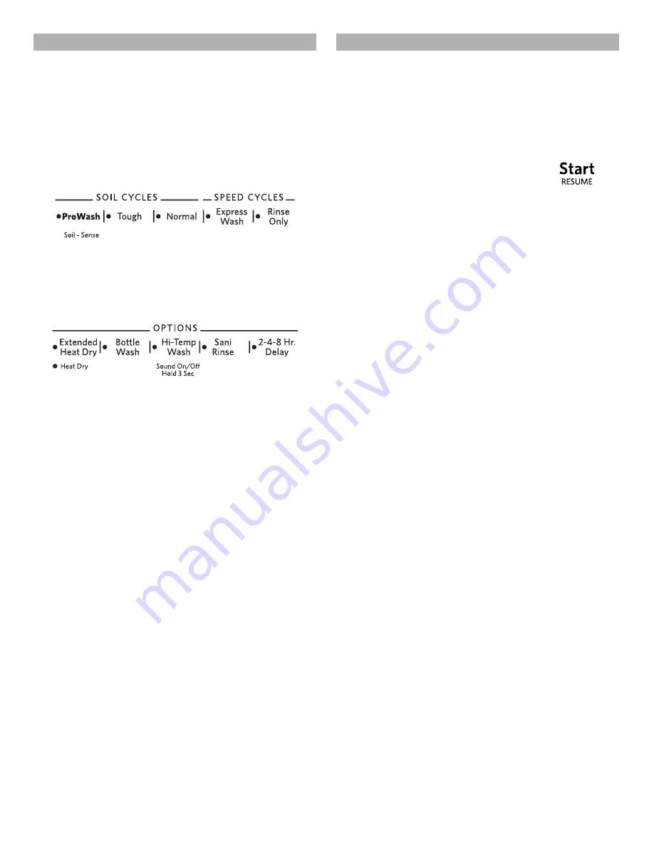 KitchenAid KDTE334GPS User Instructions Download Page 44