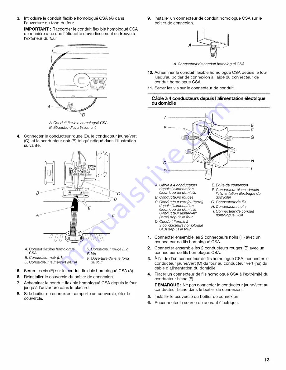 KitchenAid KEBC149BSS0 Installation Instructions Manual Download Page 13