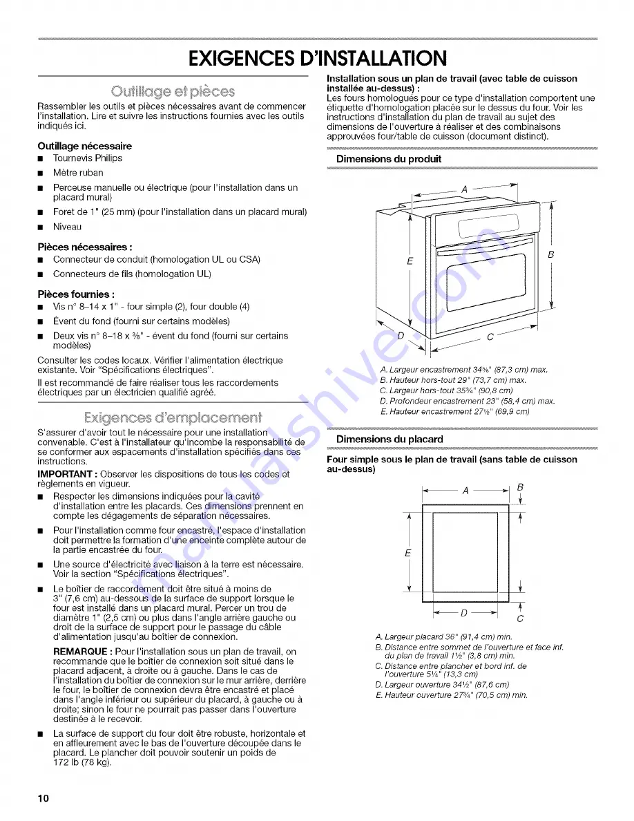 KitchenAid KEBC167MSS02 Скачать руководство пользователя страница 10