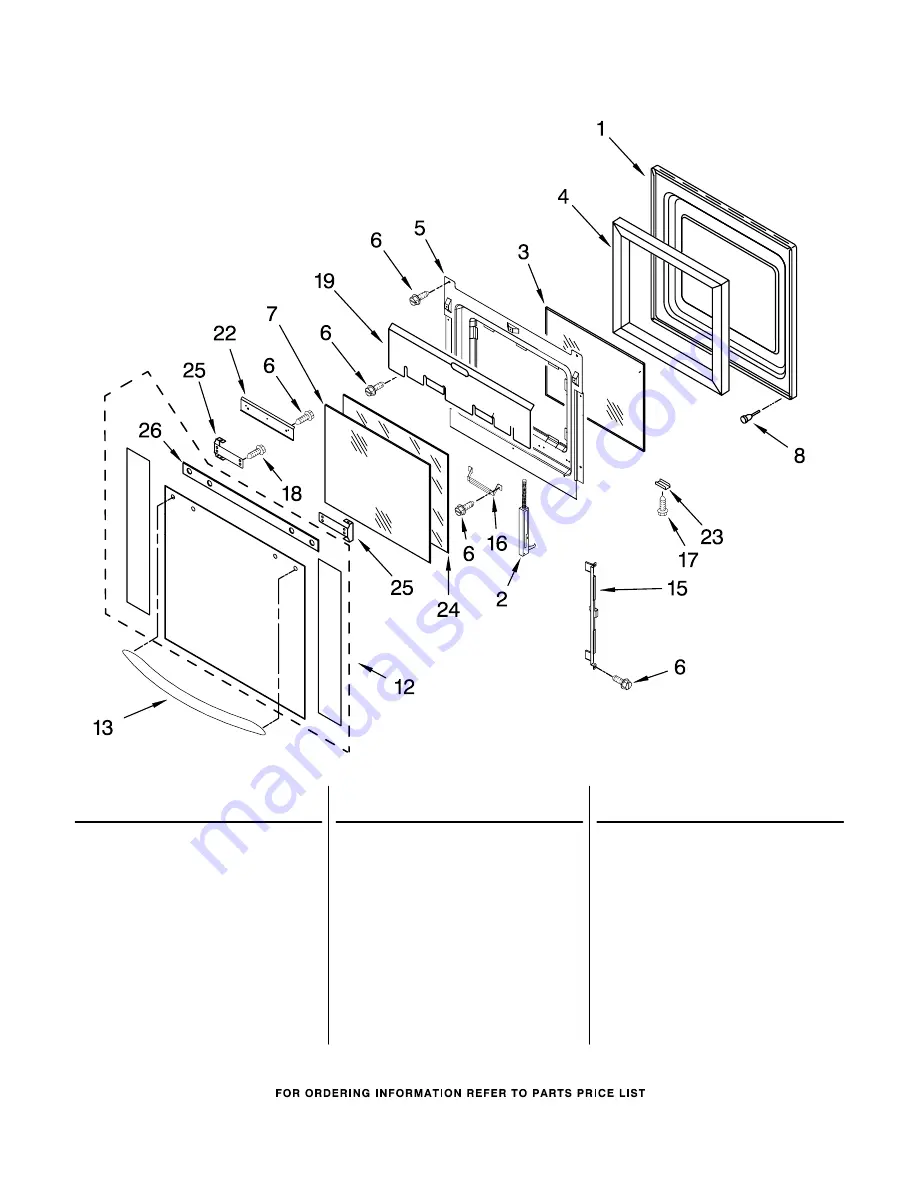 KitchenAid KEBC247KBL07 Parts List Download Page 4