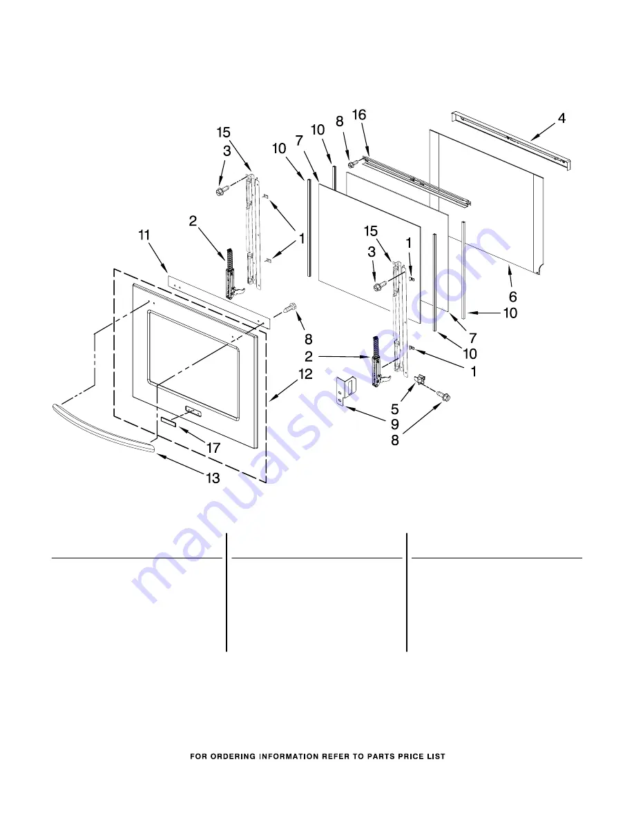 KitchenAid KEBS177SSS03 Parts List Download Page 4