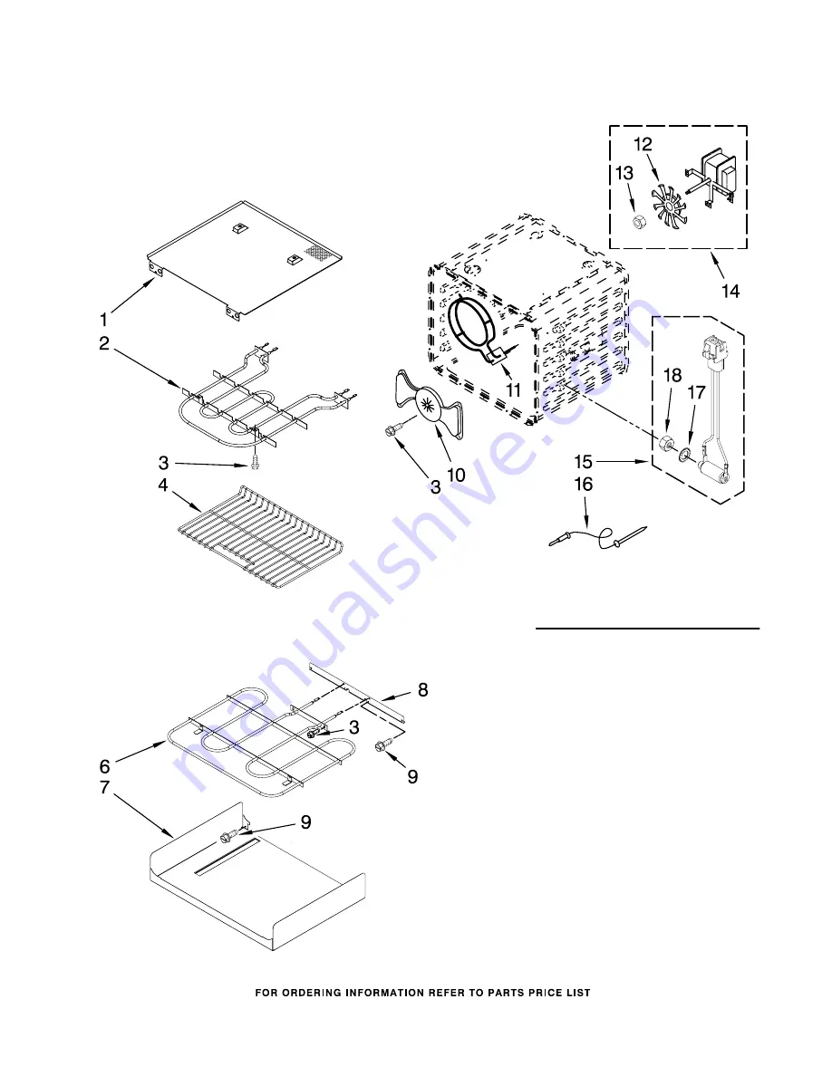 KitchenAid KEBS177SSS03 Parts List Download Page 5