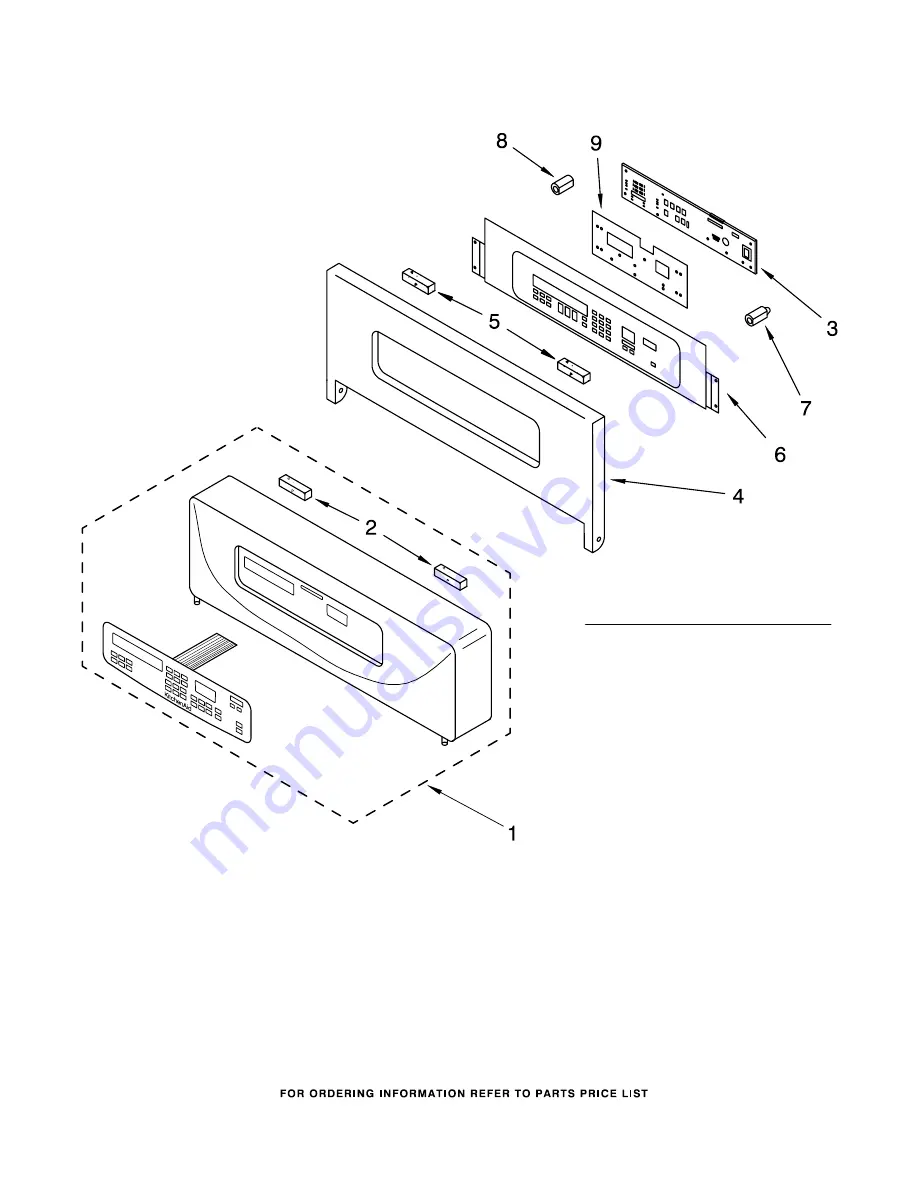 KitchenAid KEBS208DBL9 Parts List Download Page 3