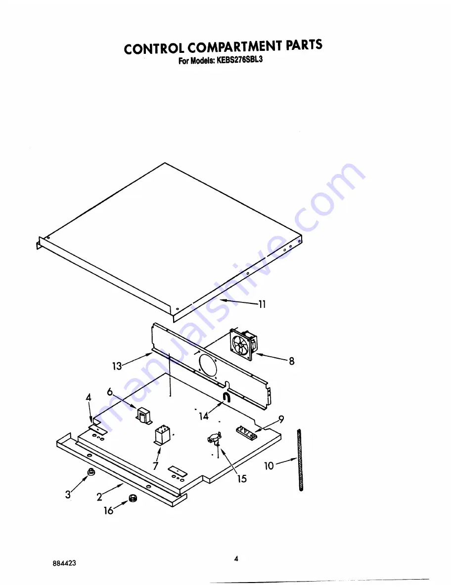 KitchenAid KEBS276SBL3 Скачать руководство пользователя страница 6