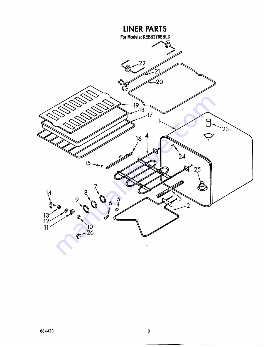 KitchenAid KEBS276SBL3 Скачать руководство пользователя страница 13