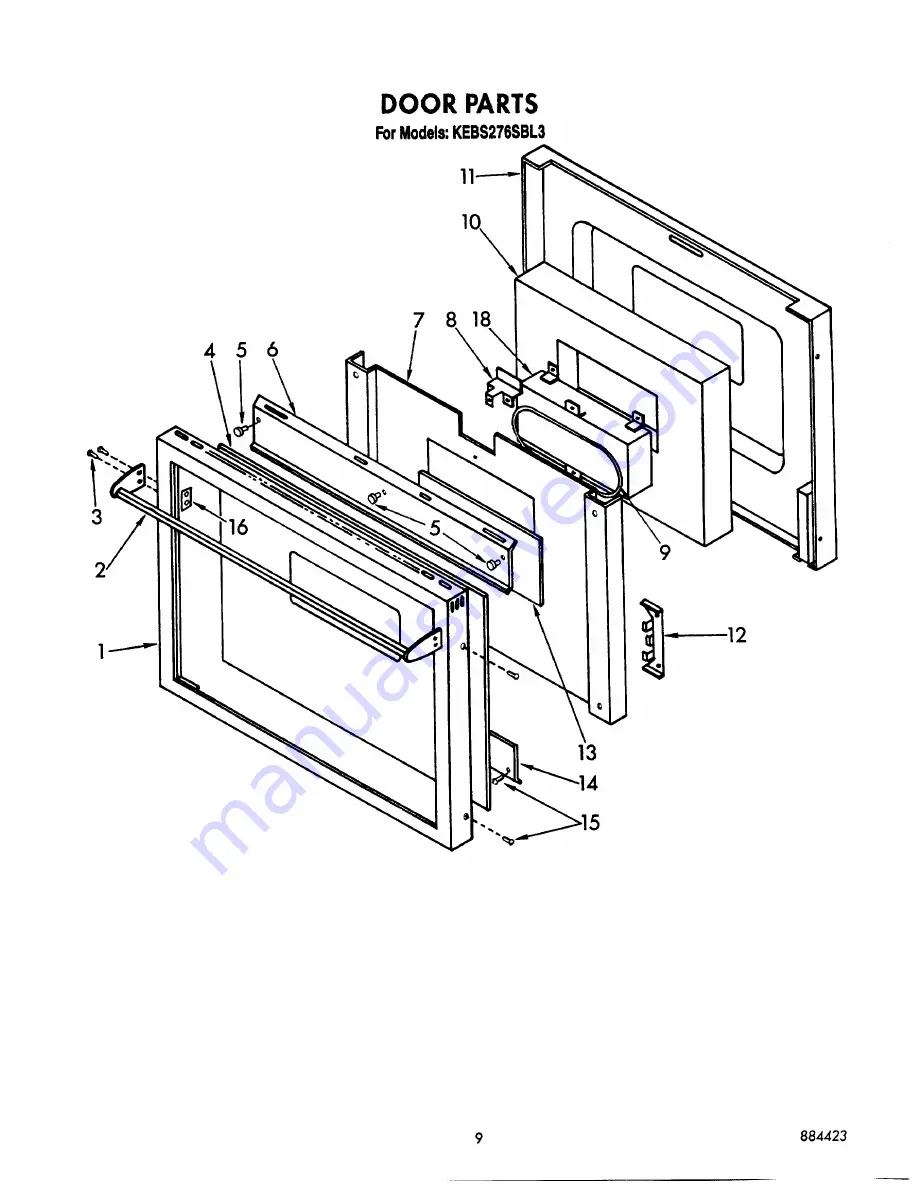 KitchenAid KEBS276SBL3 Скачать руководство пользователя страница 15