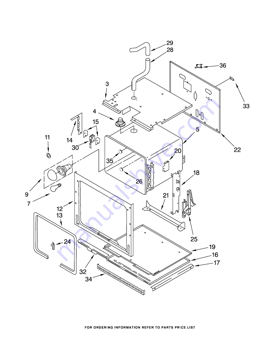 KitchenAid KEBS278AAL0 Parts List Download Page 5