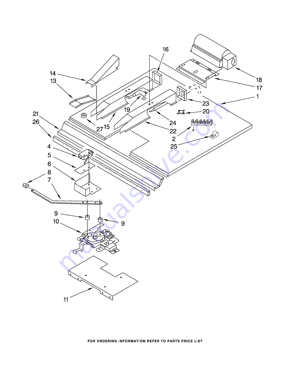 KitchenAid KEBS278AAL0 Parts List Download Page 9