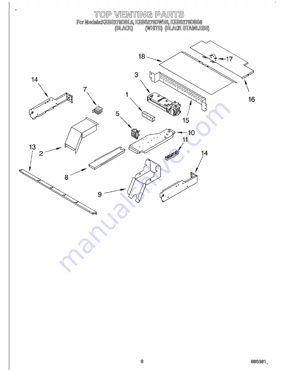 KitchenAid KEBS278DBL6 Скачать руководство пользователя страница 10