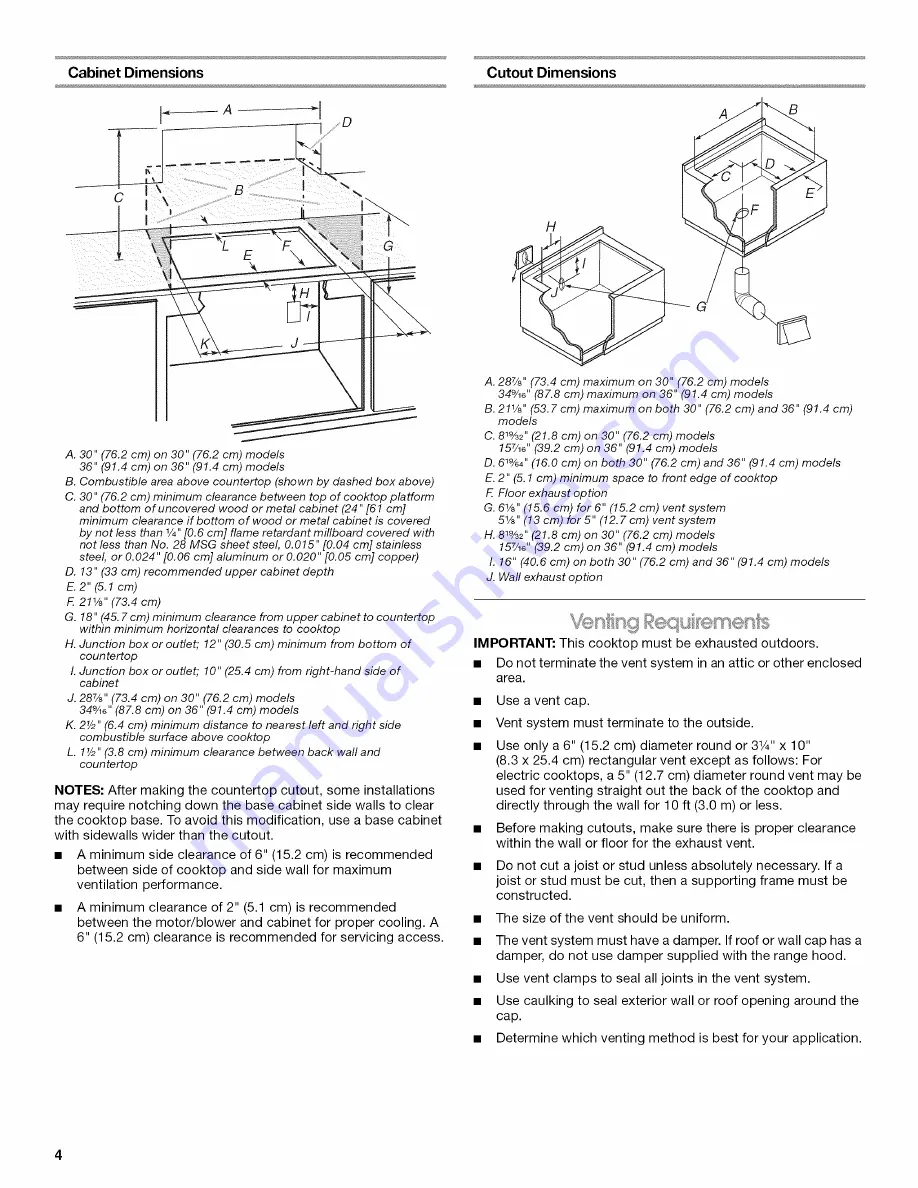 KitchenAid KECD807XBL01 Installation Instructions Manual Download Page 4