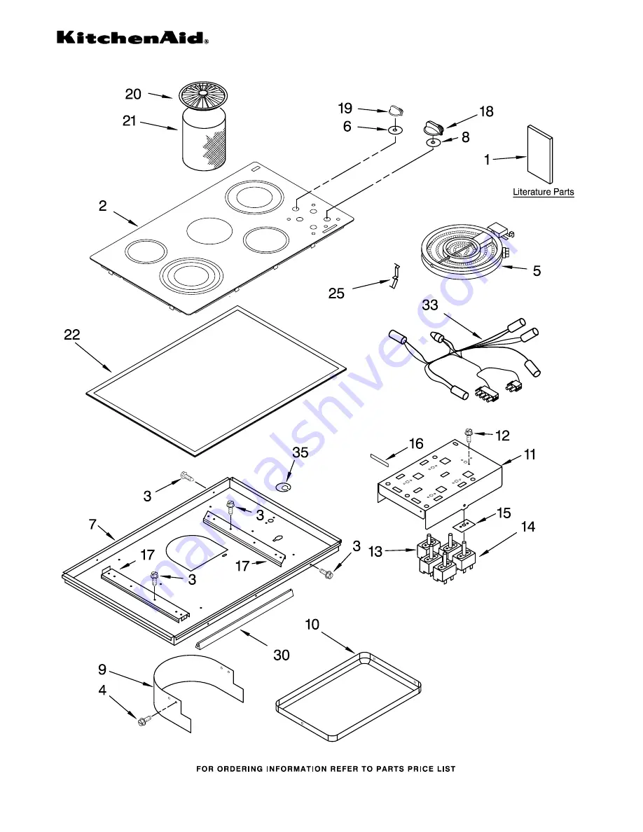 KitchenAid KECD866RBL01 Скачать руководство пользователя страница 1