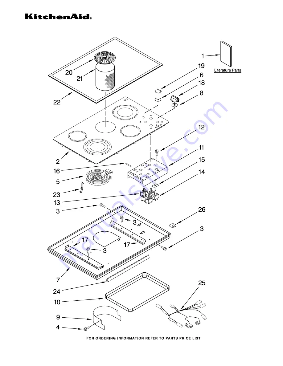 KitchenAid KECD866RBL03 Скачать руководство пользователя страница 1