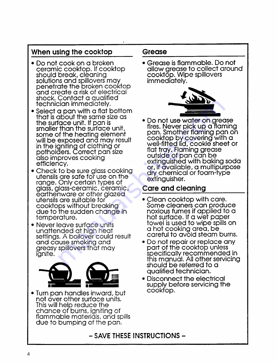 KitchenAid KECN507Y Use And Care Manual Download Page 4