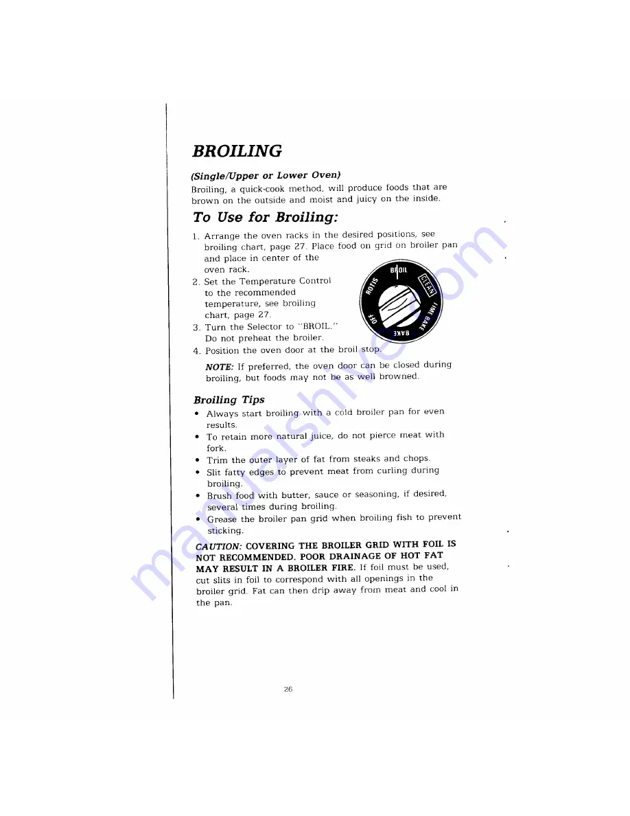 KitchenAid (KEDO-276SS BL)  DOUBLE OVEN Use & Care Manual Download Page 25