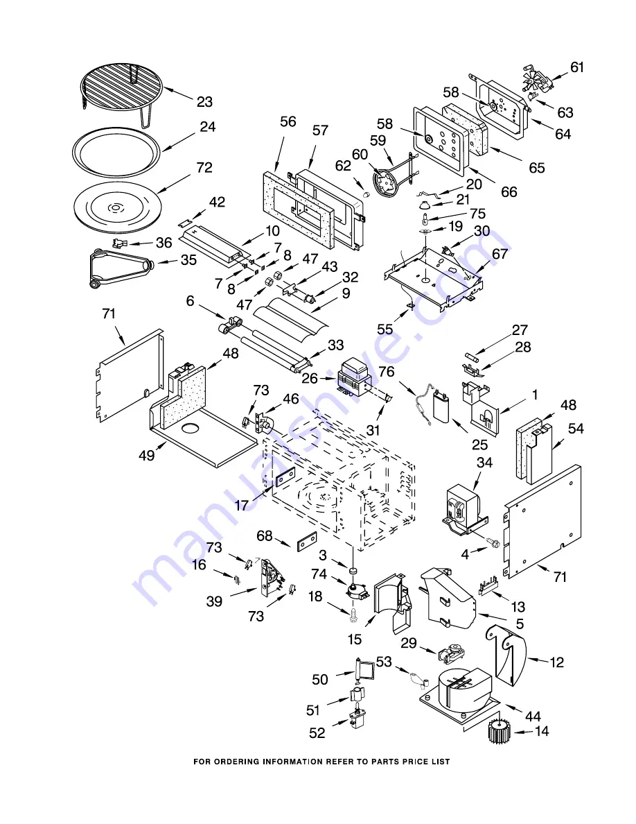 KitchenAid KEMC378KSS - ARCHITECT Series 27'' Microwave Combination Double Wall Oven Parts List Download Page 7