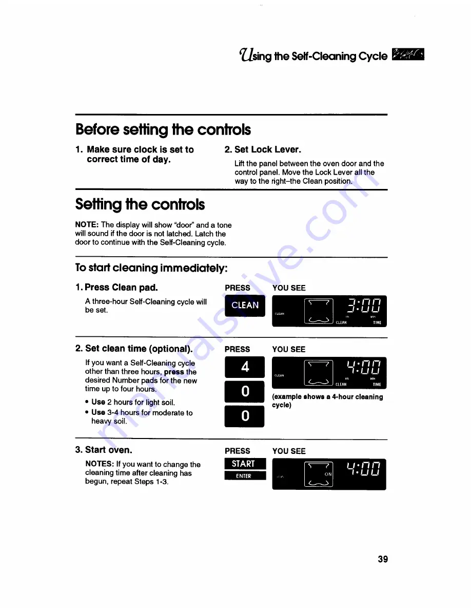 KitchenAid KEMS377B Use And Care Manual Download Page 39