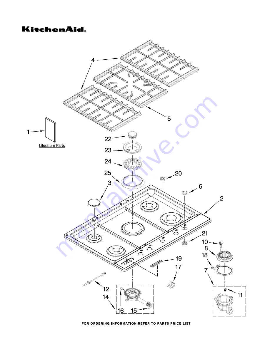 KitchenAid KFGS306VSS01 Скачать руководство пользователя страница 1