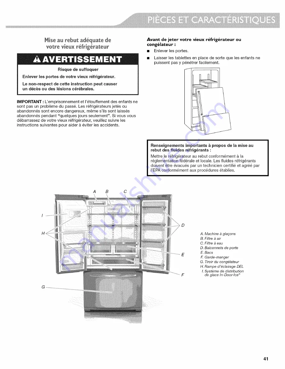 KitchenAid KFIS29PBMS00 Скачать руководство пользователя страница 41