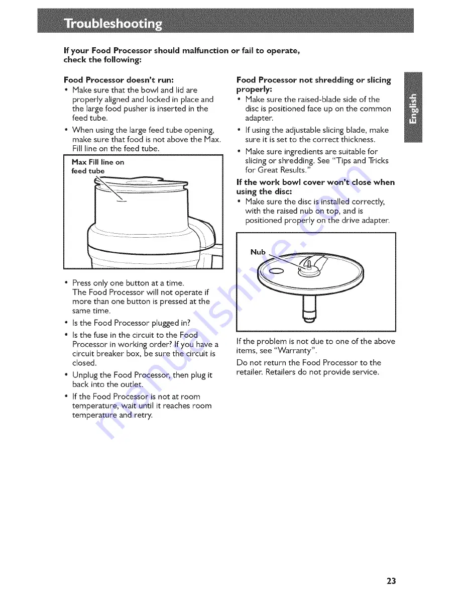 KitchenAid KFP1333 Instructions Manual Download Page 99