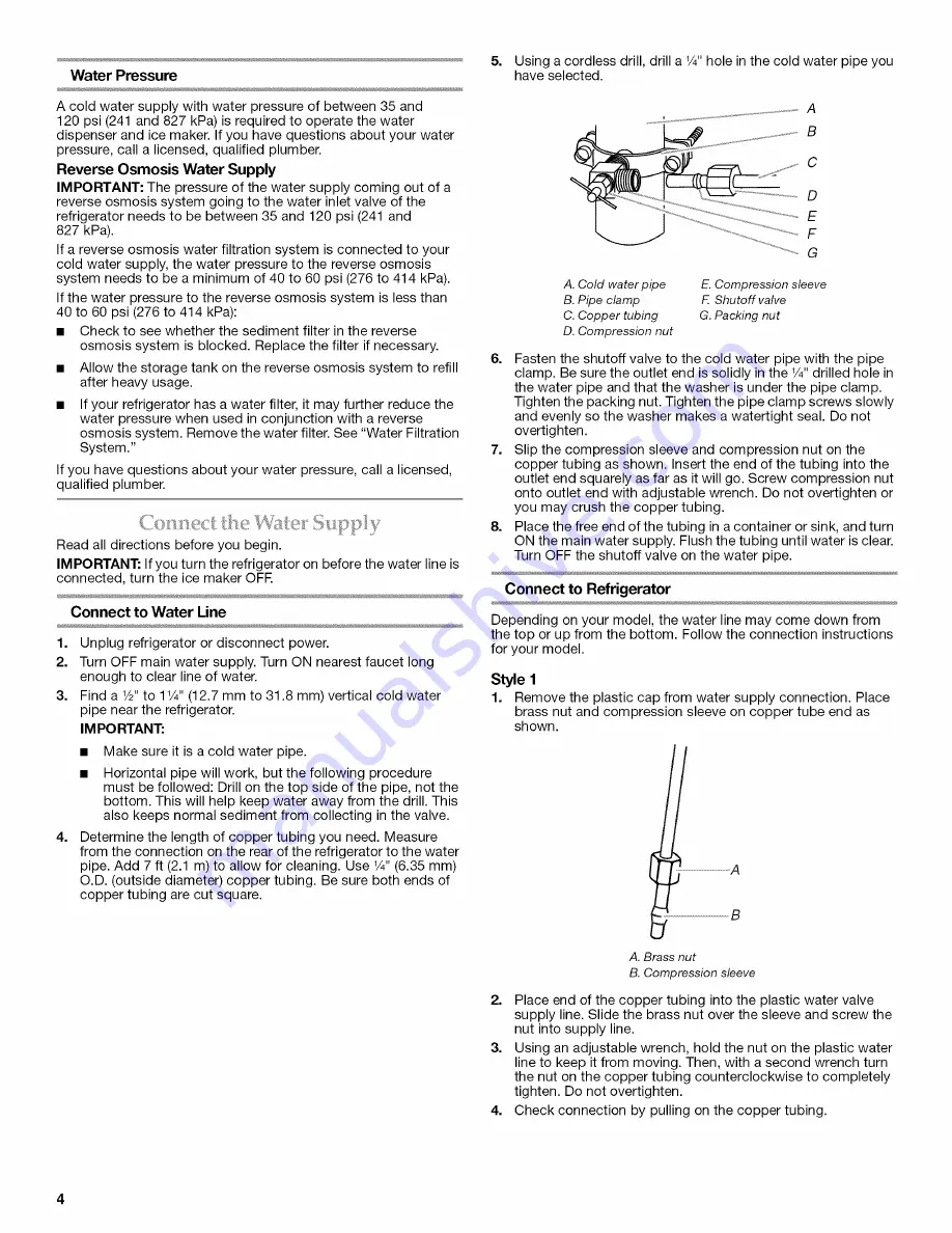 KitchenAid KFXL25RYMS2 User Instructions Download Page 4