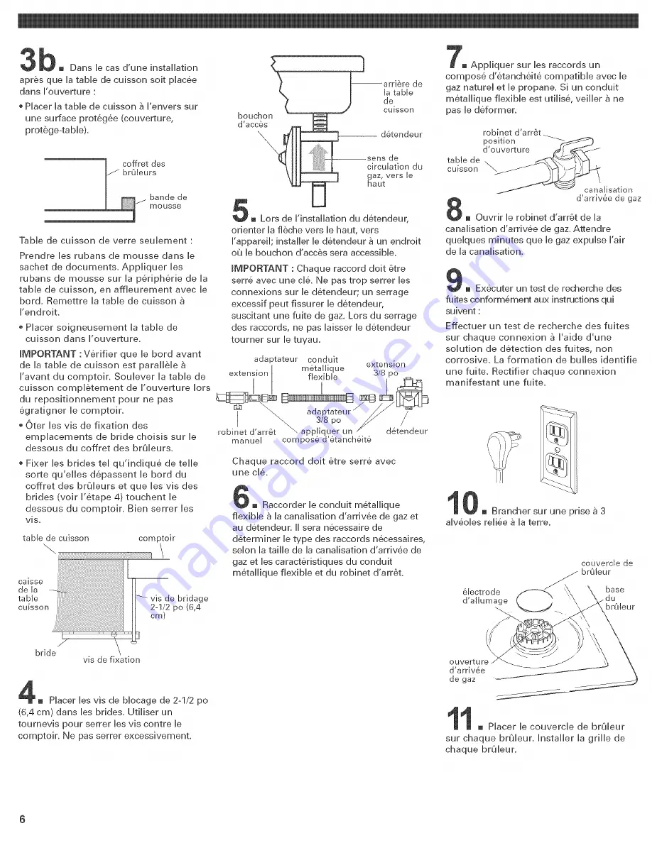 KitchenAid KGCC505HBL04 Installation Instructions Manual Download Page 14